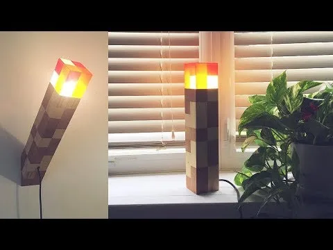 Minecraft Torch Lamp — view 2
